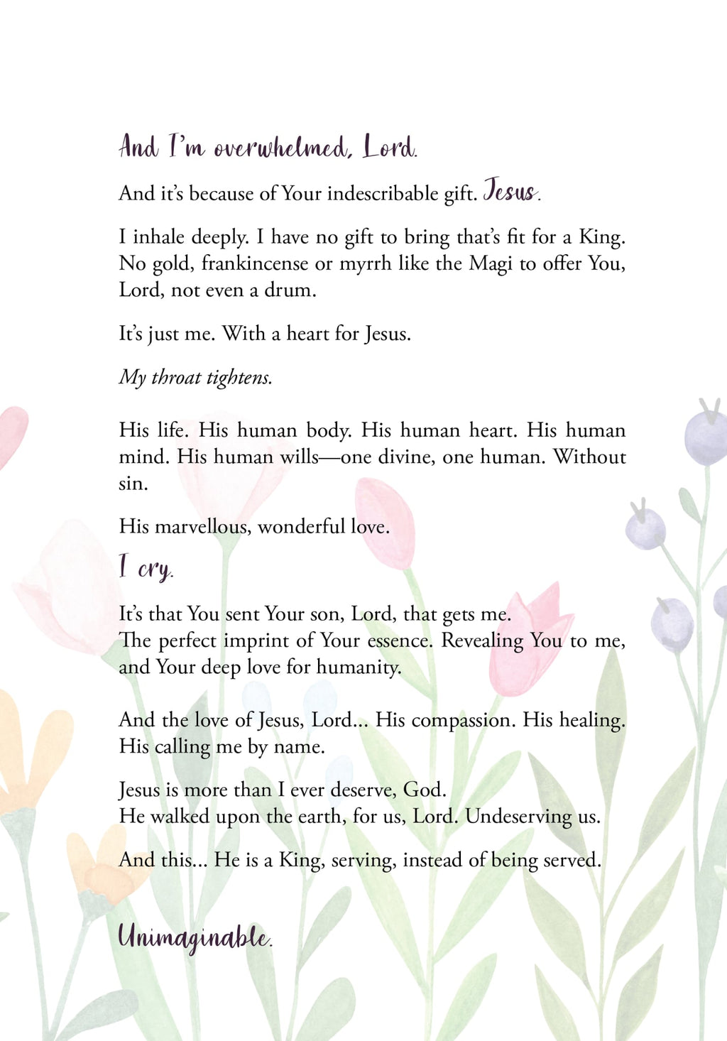 Indescribable: A Love Letter