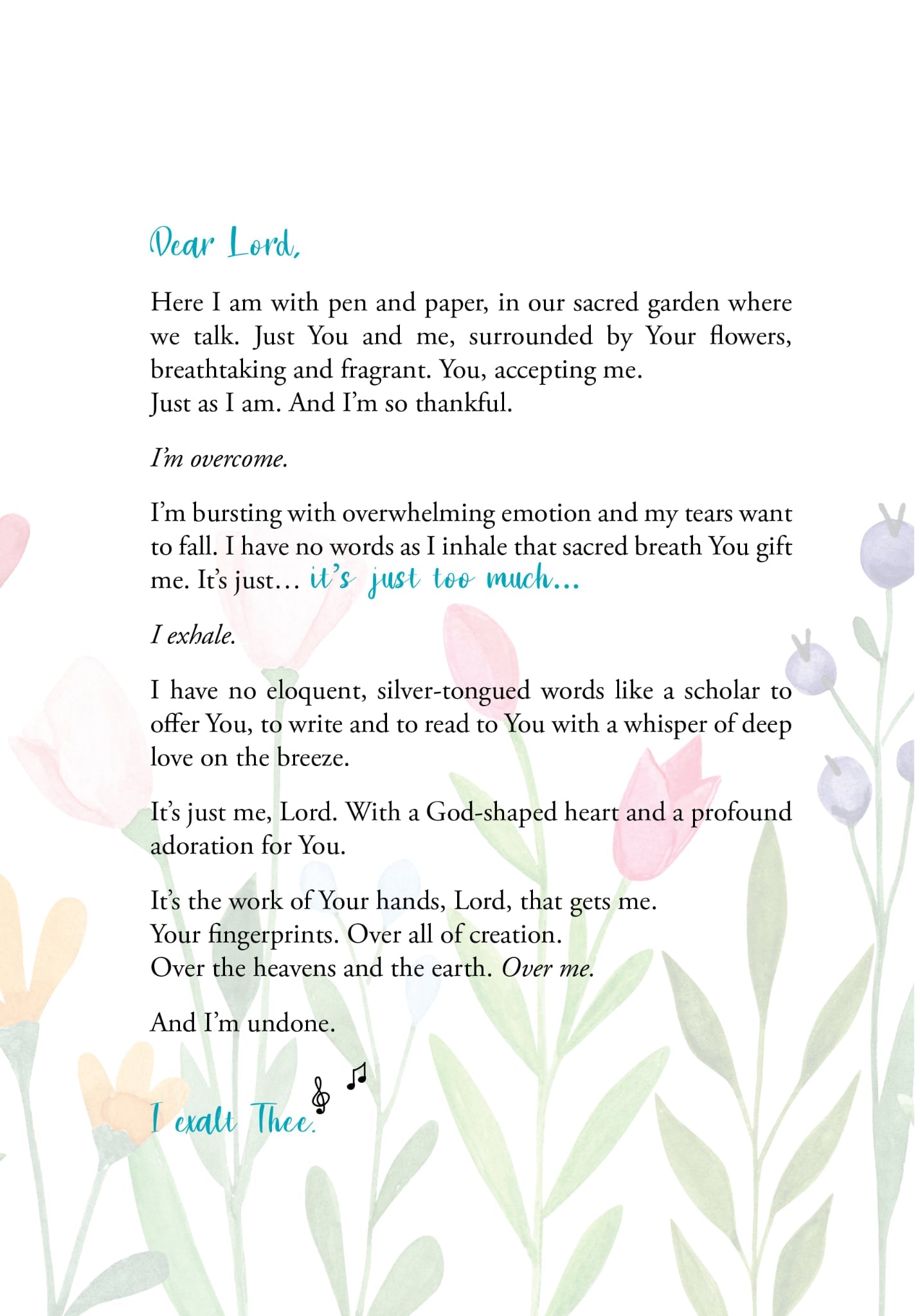 Indescribable: A Love Letter